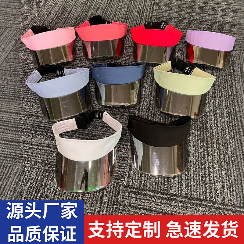 Ao Light Version Open Top Hat Sports Outdoor Yoga New Women's Sun Hat Fashionable Transparent Sun Protection Visor Hat