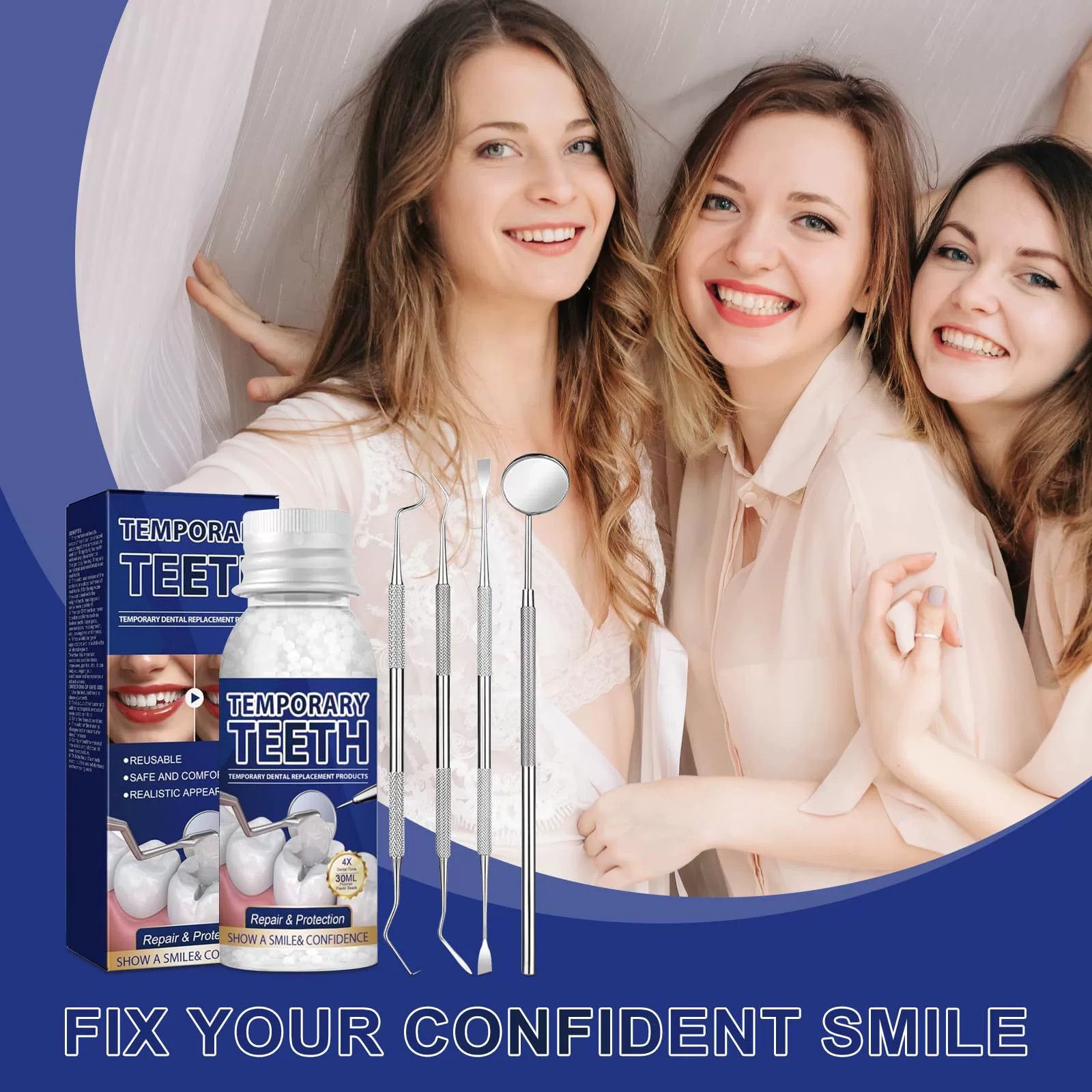 Пластичный твердый зубной клей гранулы вампир зубной шов материал DIY зубной протез клей термоплавкий клей