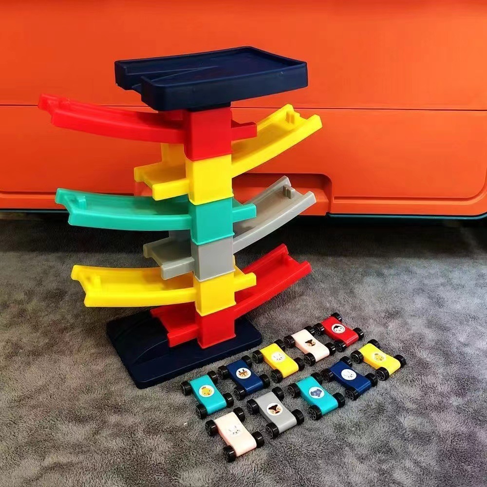 7 층, 6 트랙, 10 대의 트롤리 [스티커 보내기]]