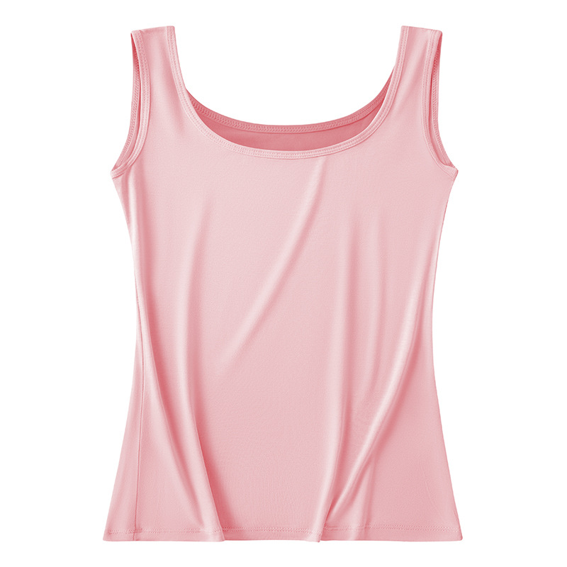 Camisola bottoming camisa chaleco para niñas modal sin costuras cómodo más tamaño suave slim fit Otoño e Invierno chaleco interior