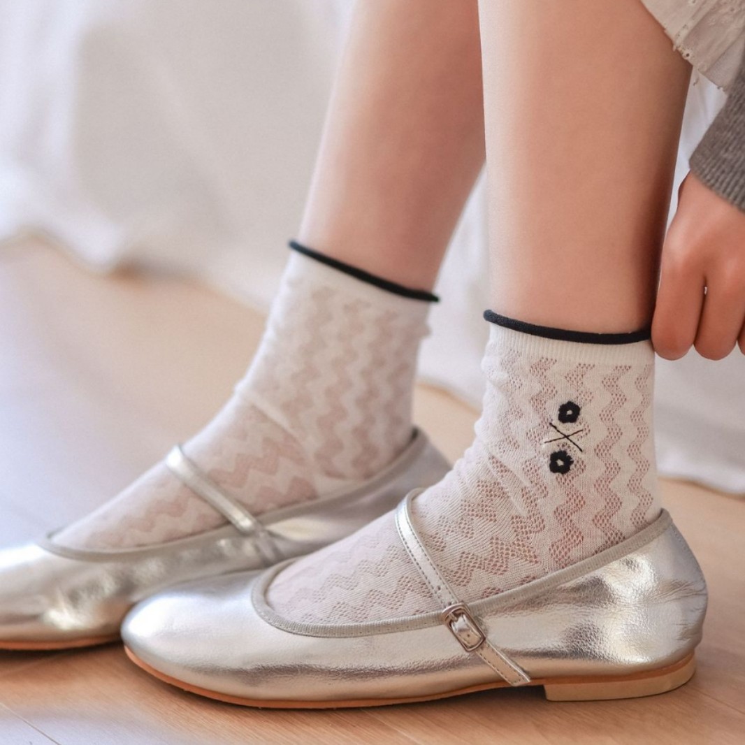Summer thin breathable Japanese cartoon socks