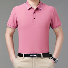 2025�ļ��¿�ɣ��˿����t��������ְ�װ���봿ɫ�������POLO��