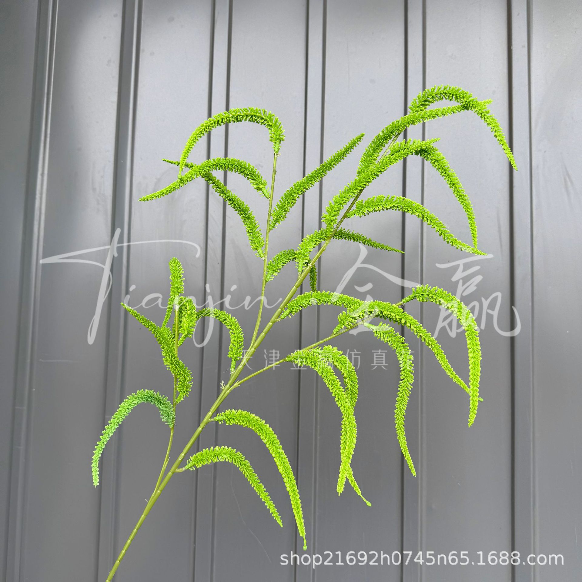 Boda Mori Simulación de flores y plantas verdes Pico de bambú Hierba Simulación de plantas verdes de invierno espárragos Plantas de simulación Escenografía de plantas verdes falsas
