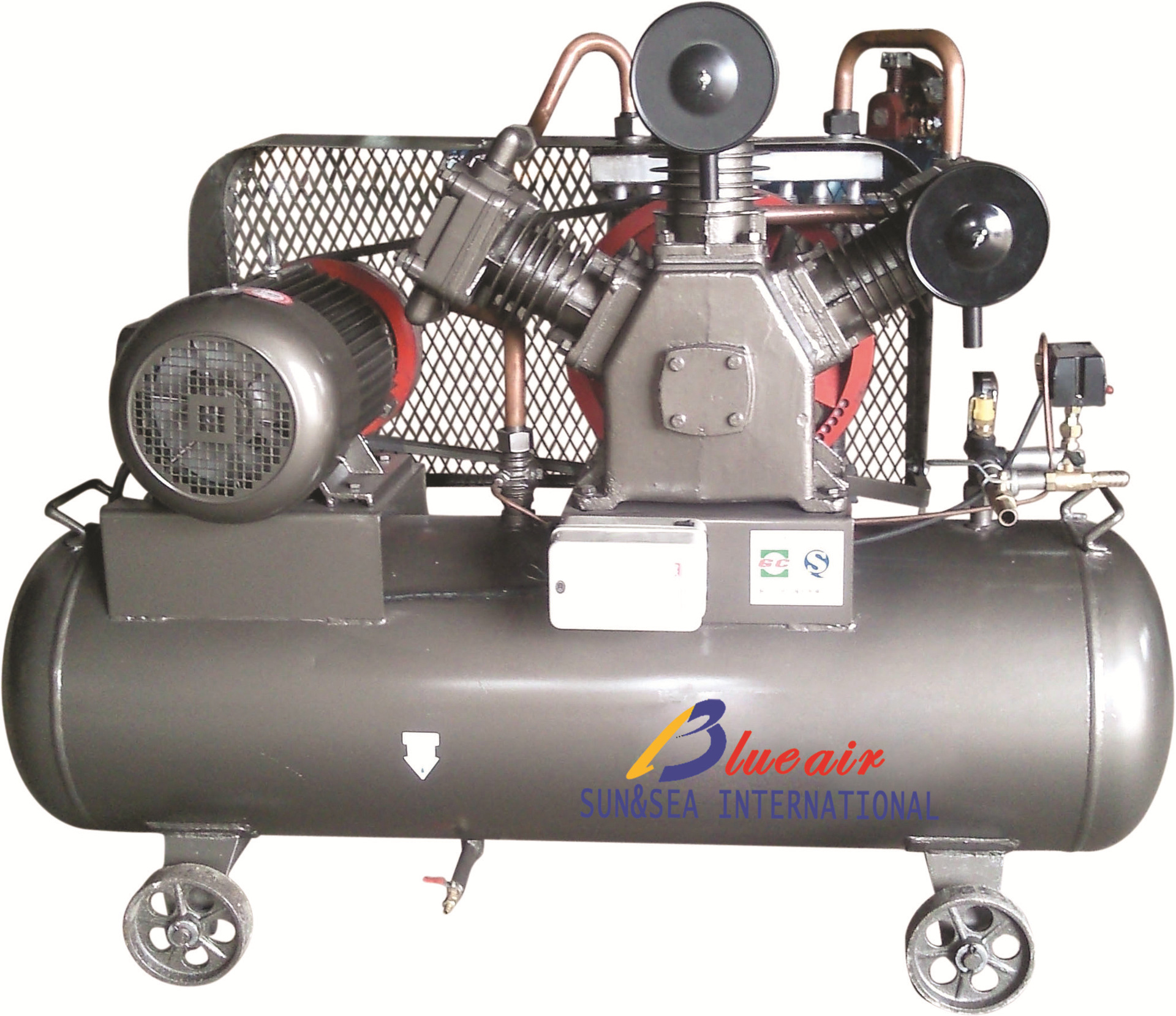 上海无油空压机活塞式皮带传动制造销售实验器械汽W 系列耐用长寿