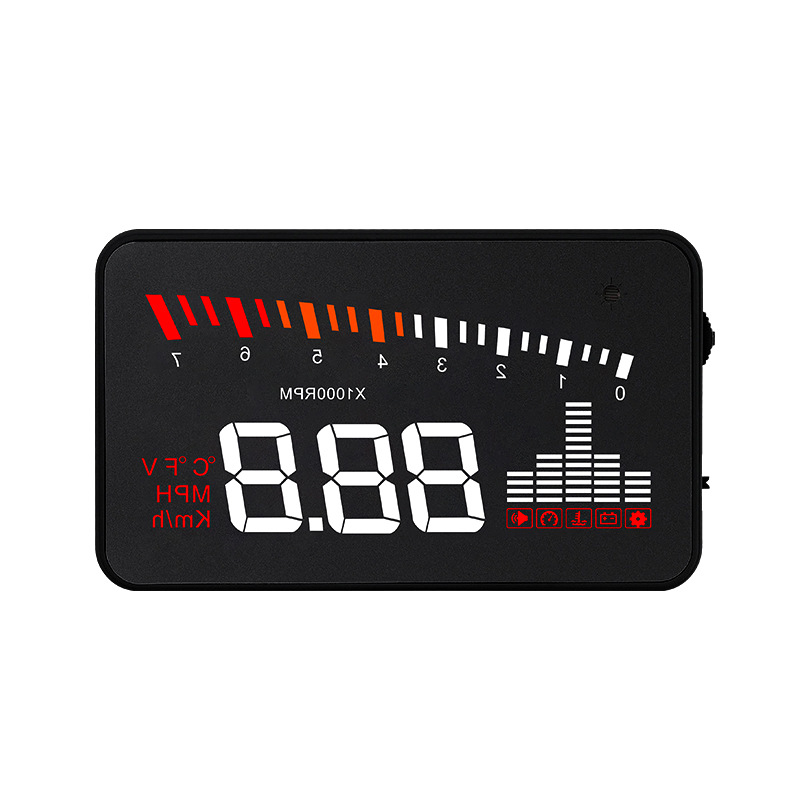 Classic X5 Car HUD Head-Up Display Projector OBD2 Speedometer Water Temperature Voltage Meter Direct from Manufacturer