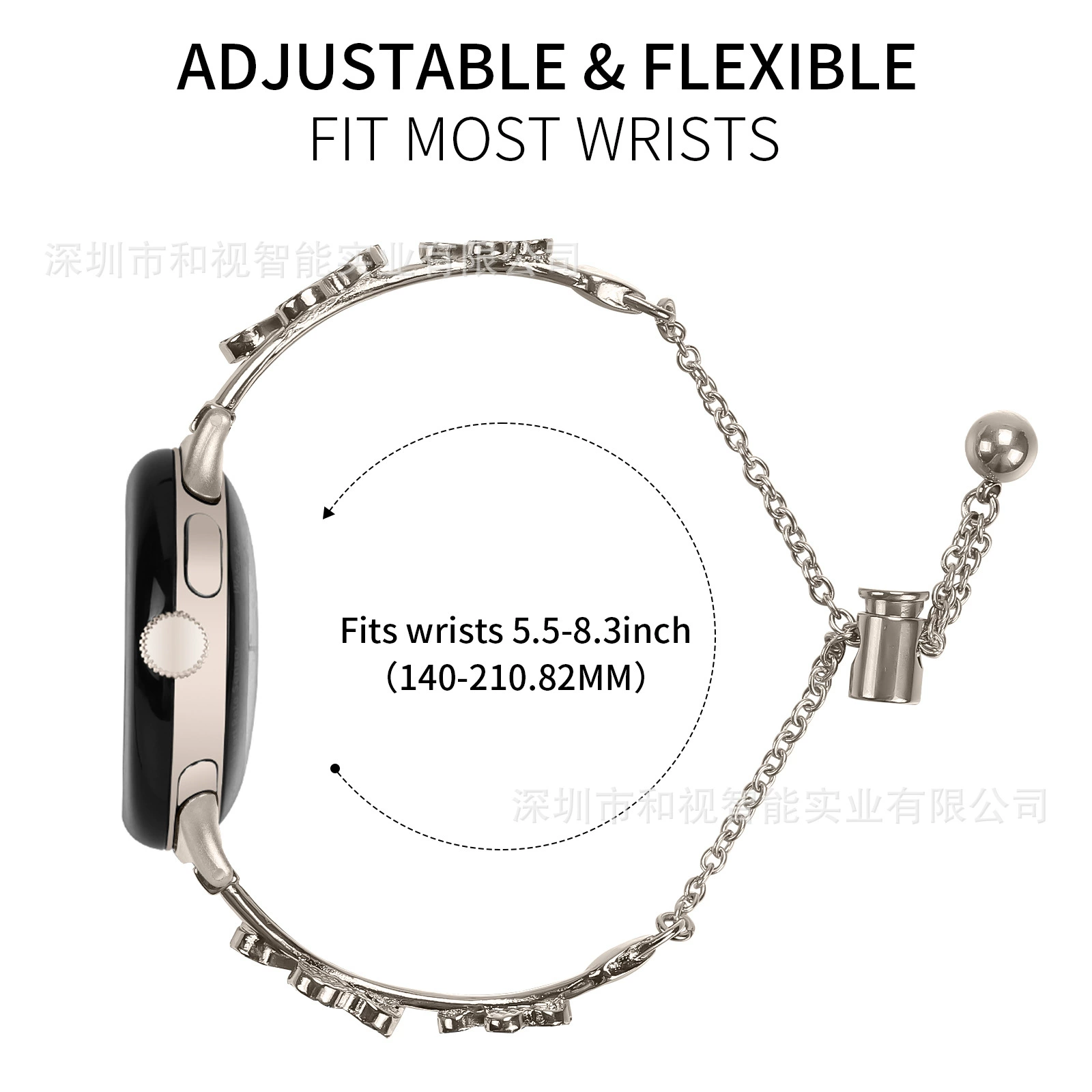 Подходит для Google Pixel Watch 1/2/3 — ремешок Love Triple Leaf из сплава Google, новый металлический приватный ремешок