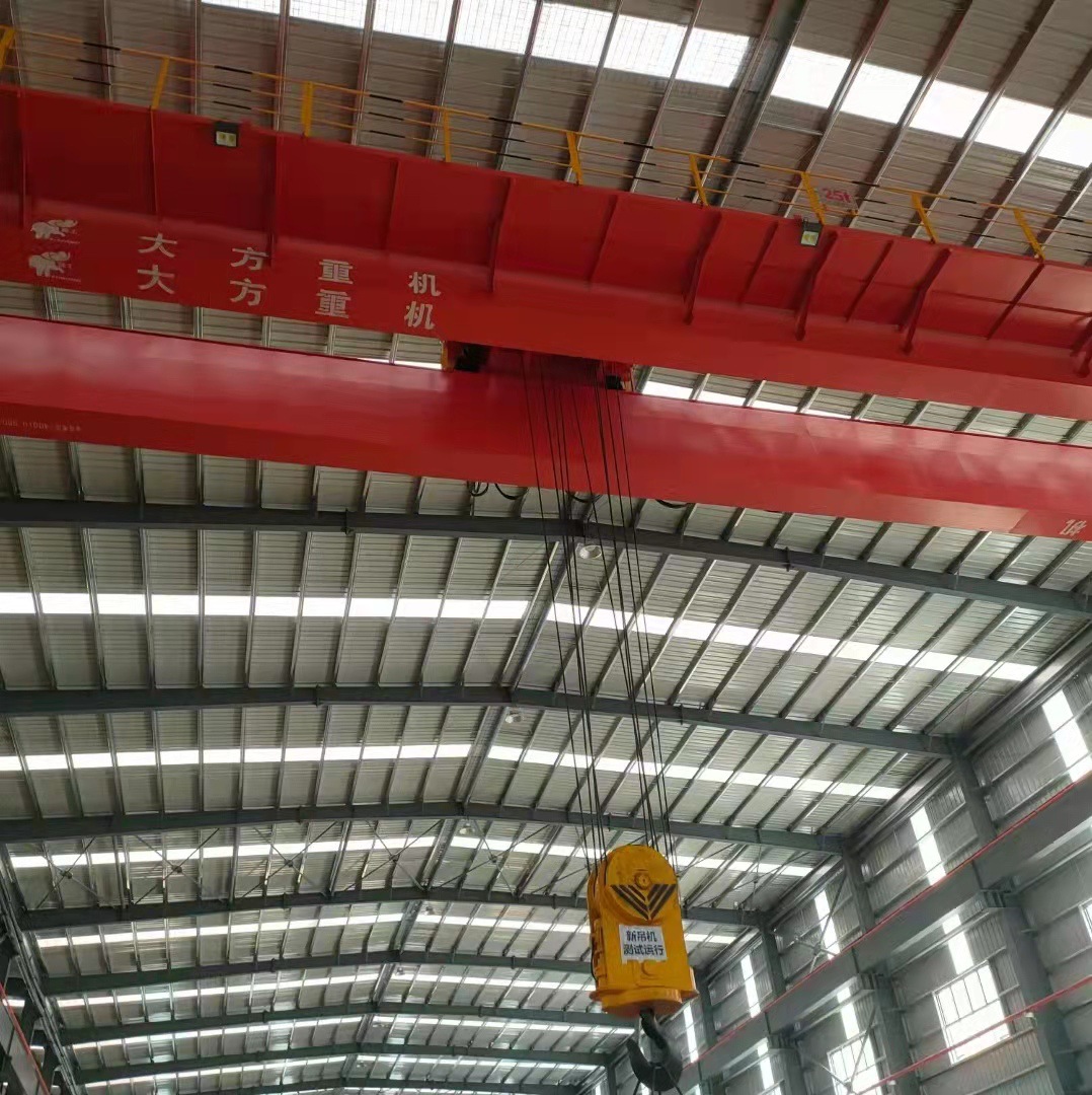 双梁起重机 防爆双梁起重机加厚钢板制作电动葫芦双梁桥式起重机