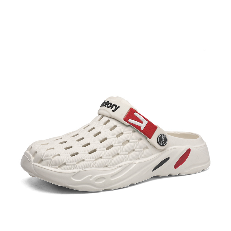 Zapatos casuales antideslizantes y resistentes al desgaste, zapatillas de playa frías transfronterizas de tamaño grande, sensación de mierda de verano, nuevas zapatillas externas