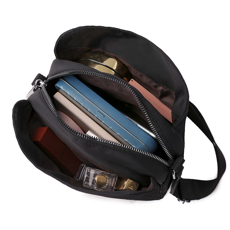 Borsa a tracolla donna, borsa a spalla in nylon multitasche_voghion.com