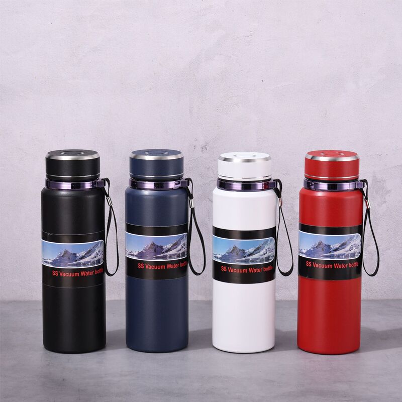 Large-Capacity 316 Stainless Steel Insulated Cup Sling Sun Kettle Sports Water Bottle for Men and Women, Car-Mounted Portable Outdoor Cup