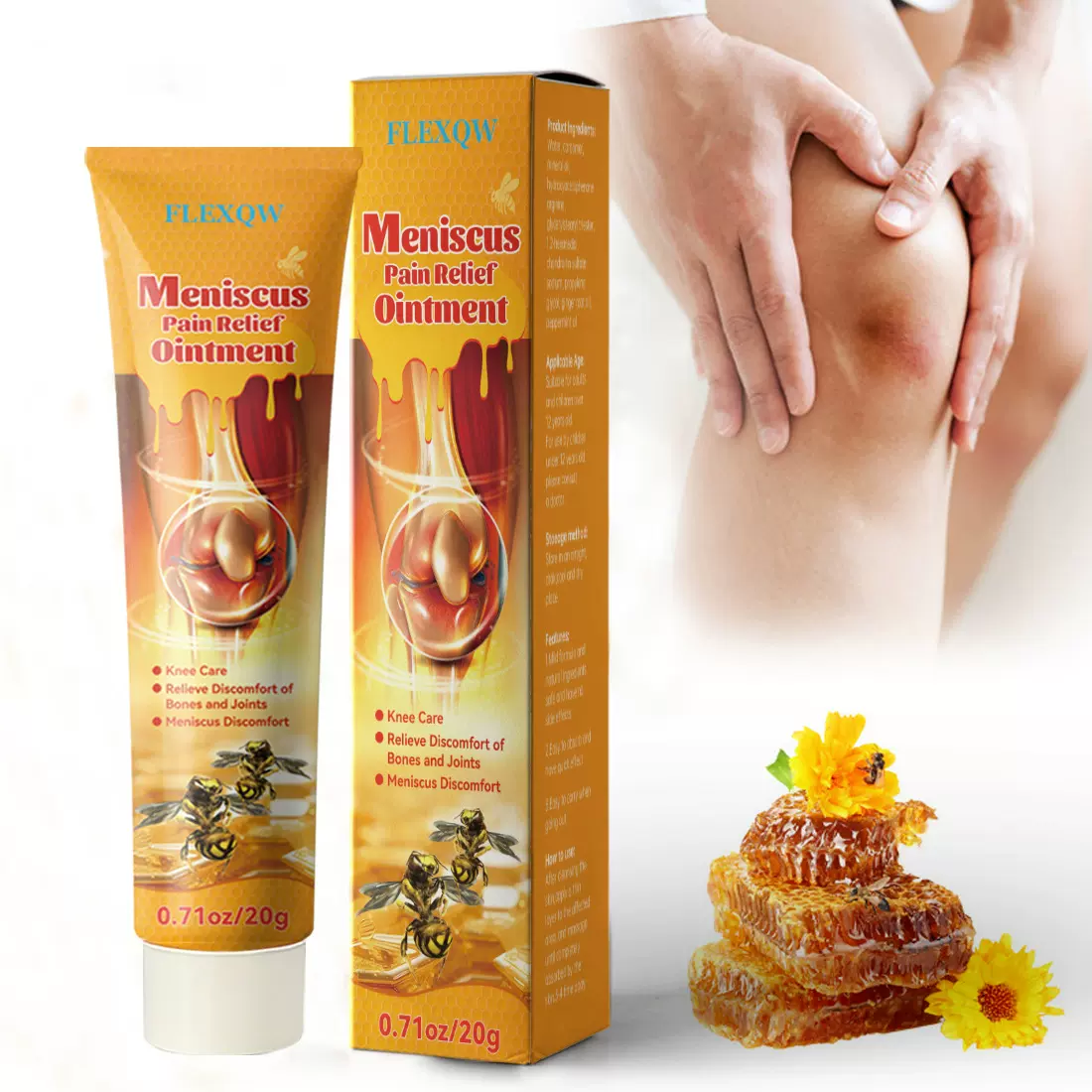 跨境蜂毒乳膏关节肩颈腰腿护理软膏蜂毒关节霜身体护理关节膏