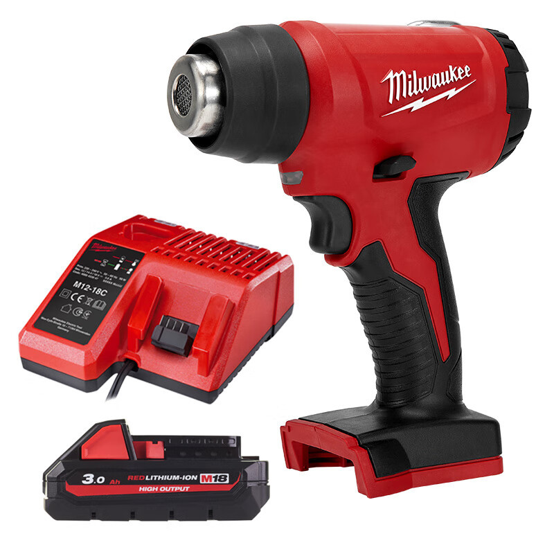 Mivochi Mivochi M18 BHG - 302 M18 pistola de aire caliente recargable (dos cargas y una carga)