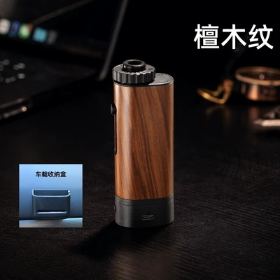 Anti-Ash Cigarette Holder, No-Pressing Ash — Car ashtray - sandalwood-grainstorage-box