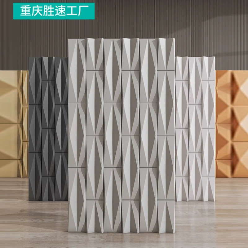 Искусственный камень Shengsu PU для стен: фон для телевизора в гостиной, внутренняя и внешняя отделка отелей, рельефные и гладкие поверхности, культурный камень, плиты.