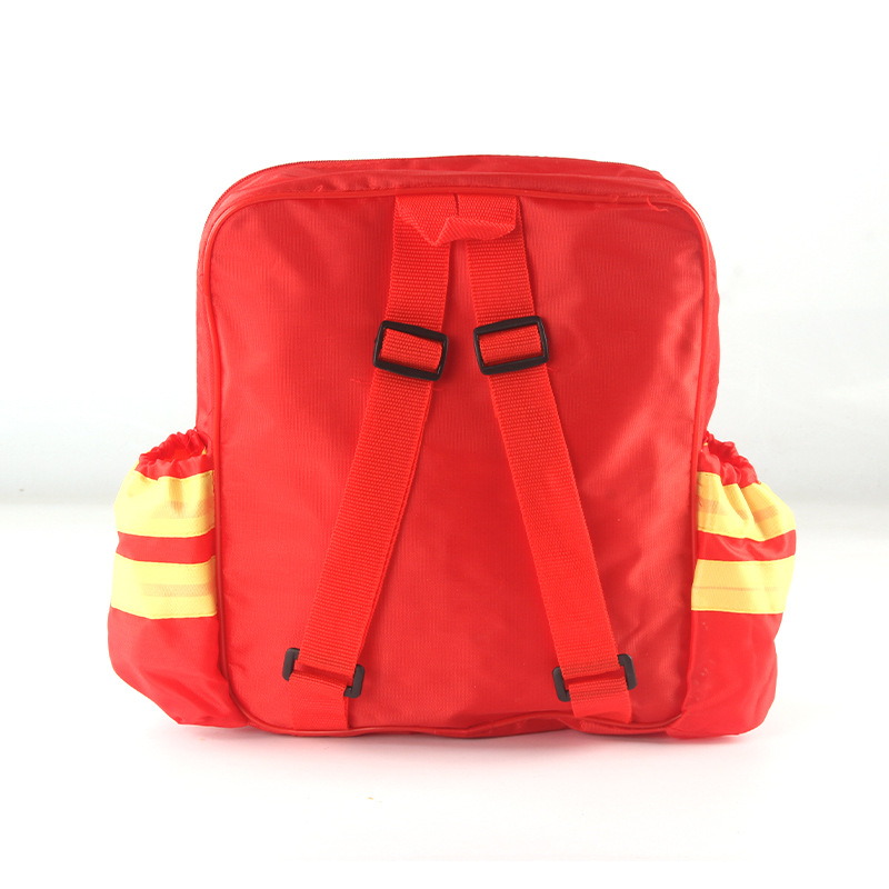 Play House juguete simulación bombero herramienta traje Cosplay bombero juego de rol accesorios bolsa