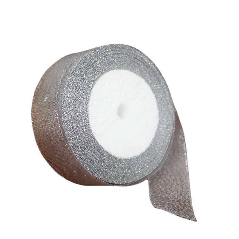 0,3-5cm de ancho de oro y plata cebolla con pastel de dulces caja de embalaje cinta de oro y plata cinta al por mayor Accesorios