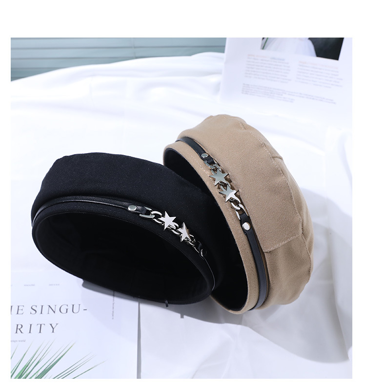 Women's Basic Solid Color Eaveless Beret Hat display picture 1