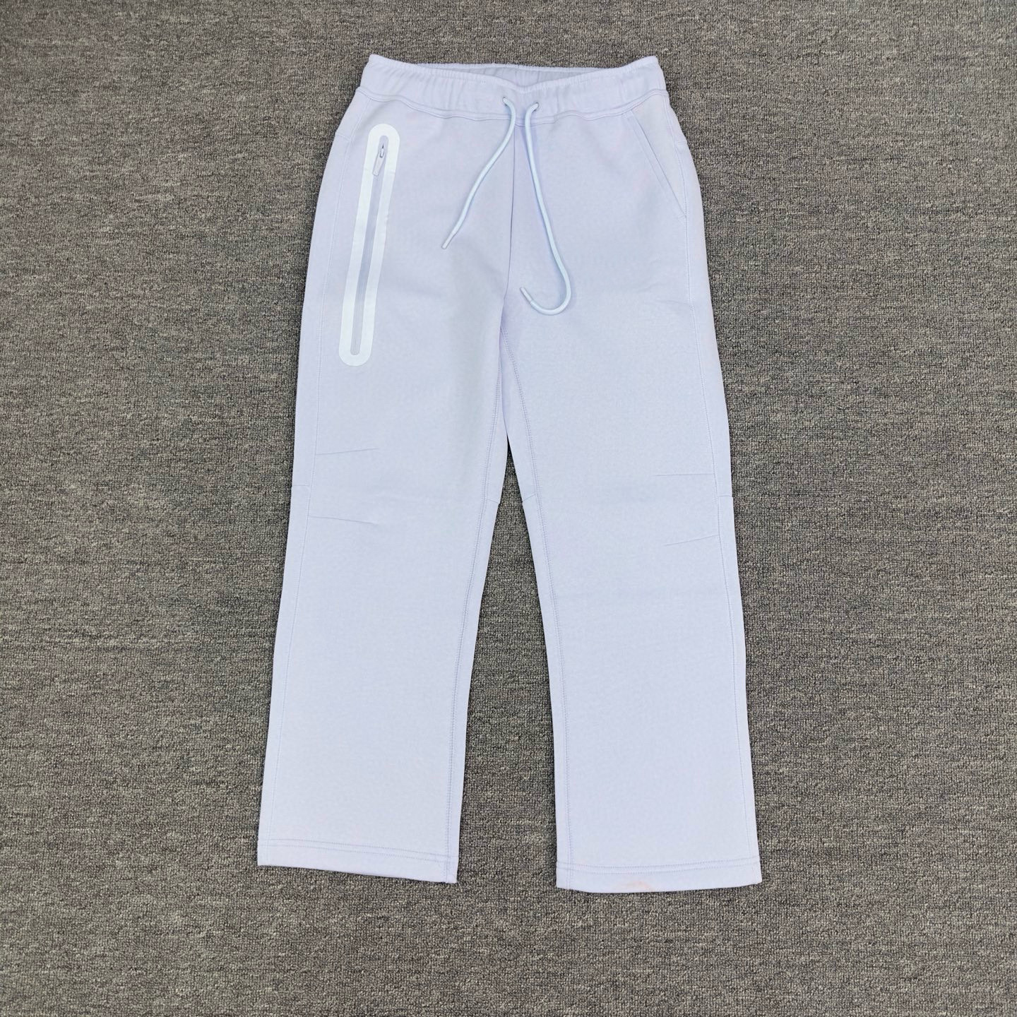 Unbranded Sweatpants Air Layer Straight Leg Light Purple