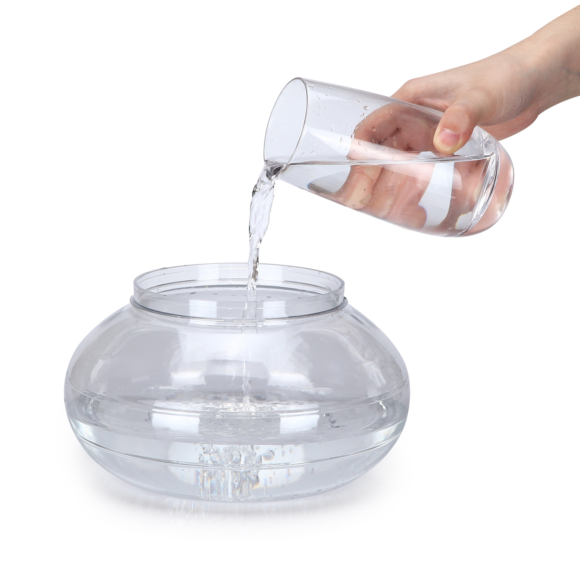 Export Water Washing Air Purifier Fresh Machine Negative Ion Purification Fog-Free Humidifier Gift KJ169