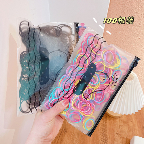 Super cute rubber band for children and babies. Small size does not hurt hair. Cartoon princess tiara hair rope for girls.