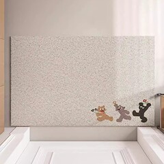 シンプルな風が戸のドアに入ると、玄関の玄関の足に耐摩耗性の汚れ防止カーペットを敷いています。
