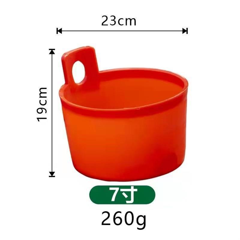 农用浇菜水桶粪桶塑料牛筋桶加厚挑尿桶老式双耳担水灌溉耐用农村|undefined