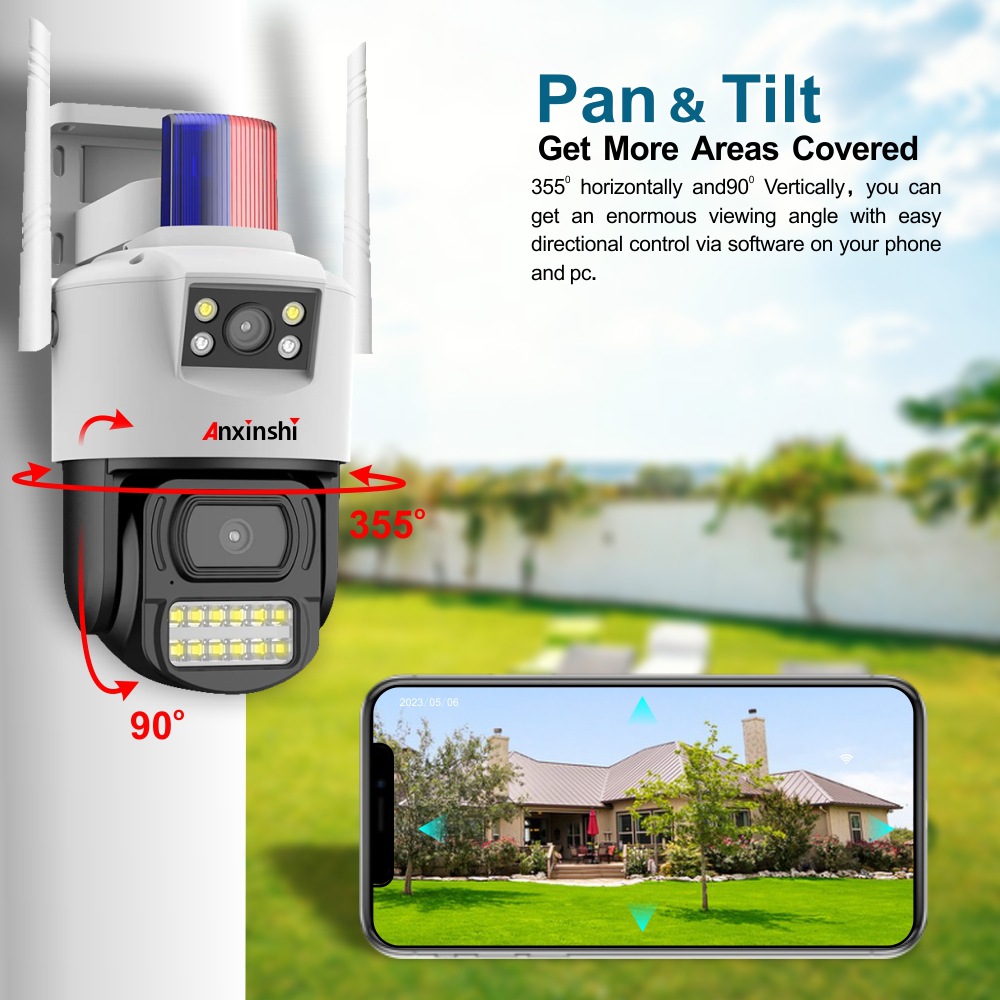 Smart Home Netzwerkkamera Wifi/4G Wireless Wasserdicht Nachtsicht CCTV Sicherheitskamera V380