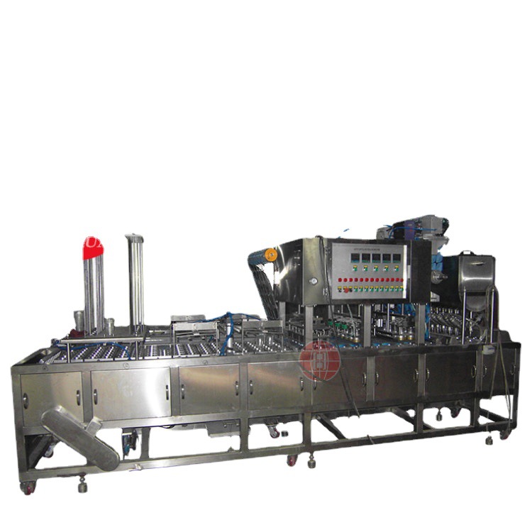 自动化灌装封口设备水杯纸杯塑料杯封口机封口机灌装机