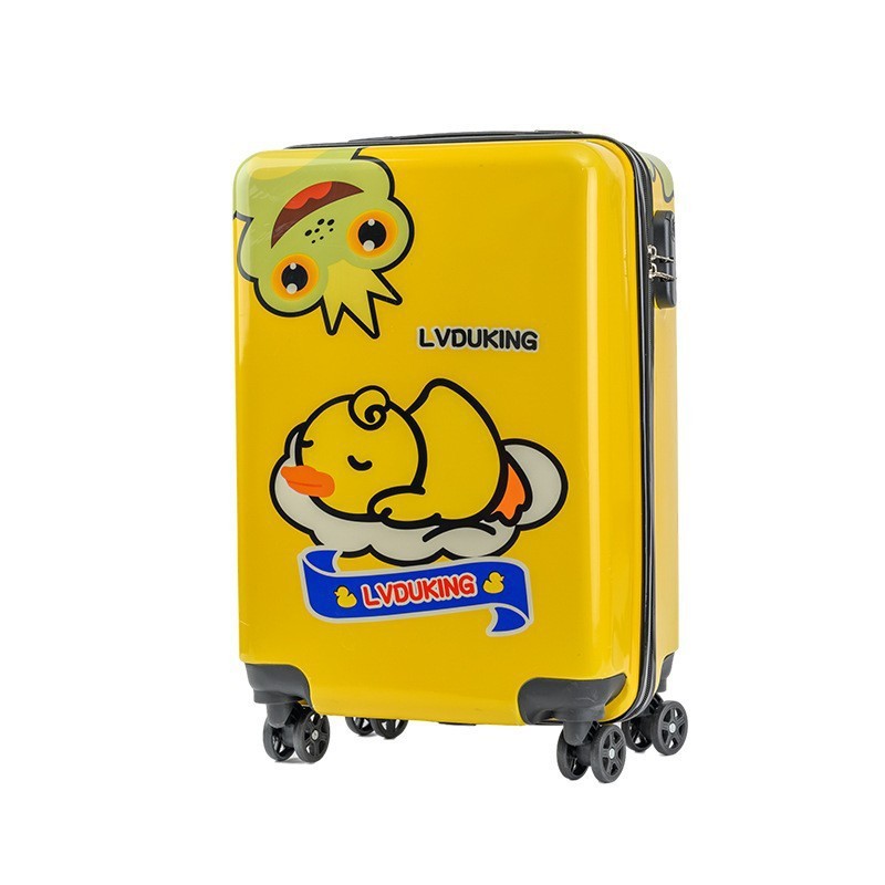 20 pulgadas maleta de dibujos animados maleta de viaje estudiante caja de tracción rueda universal contraseña caja de regalo de tendencia