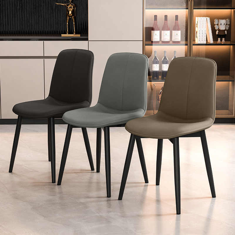 Sillas de comedor modernas simples sillas de lujo sillas de respaldo para el hogar sillas de mesa nórdicas sillas de café sillas relajantes taburetes de hotel