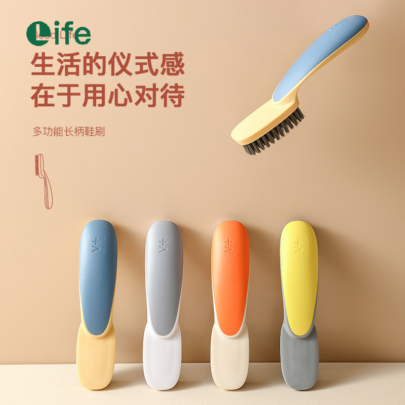 cepillo de zapatos doméstico cepillo de lavandería de pelo suave cepillo de limpieza cepillo de zapatos cepillo de limpieza multifuncional de cuello de ropa cepillo de zapatos