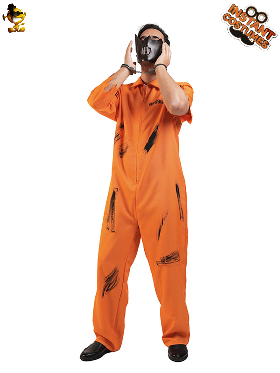 Halloween transfronterizo prisionero hombre trajes de fiesta trajes de escenario trajes COS trajes de juego de rol