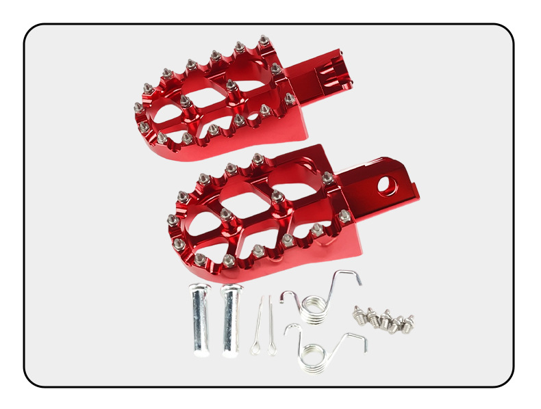 Wenzhou Motorcycle Small Off-Road Cnc Aluminum Alloy Foot Pedals Suitable for Crf150F Crf230F Cross-Border Use