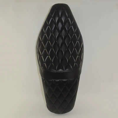 Suitable for Honda Rebel CM Motorcycle cushion - diamond-shaped-model-black-20536