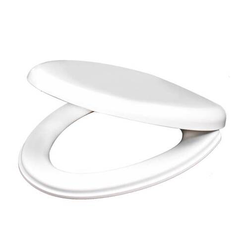 【Factory Supply】General Purpose Thickened Toilet Seat Cover PP Durable Toilet Lid Slow-Close Cover 916