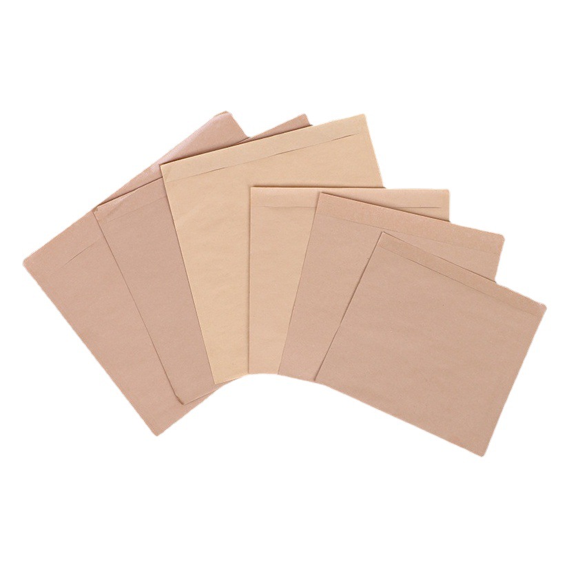 Bolsa de papel kraft panqueque fruta bolsa especial panqueque carne clip comida snack takeaway bolsa a prueba de aceite al por mayor envío gratuito