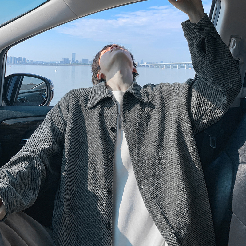 Zebra Print Chanel-Style Jacket for Men, Spring and Autumn American Style, Cool and Stylish Heavy-Duty Top, Trendy Brand, Loose Casual Chenille Jacket