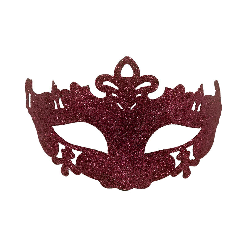 Máscaras negras de Halloween transfronterizas máscaras venecianas máscaras de hadas máscaras de alto valor de polvo