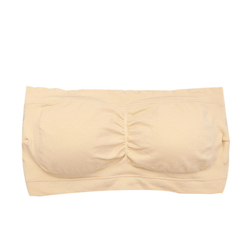 Large size 300 pounds can be worn cross-border 6XL one-line bandeau bra for women without steel rims sports women's foreign trade underwear