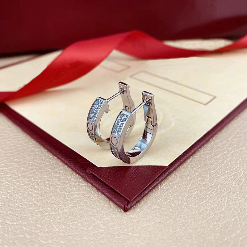 Серьги для любимого, прямые продажи с завода, инкрустированы diamond