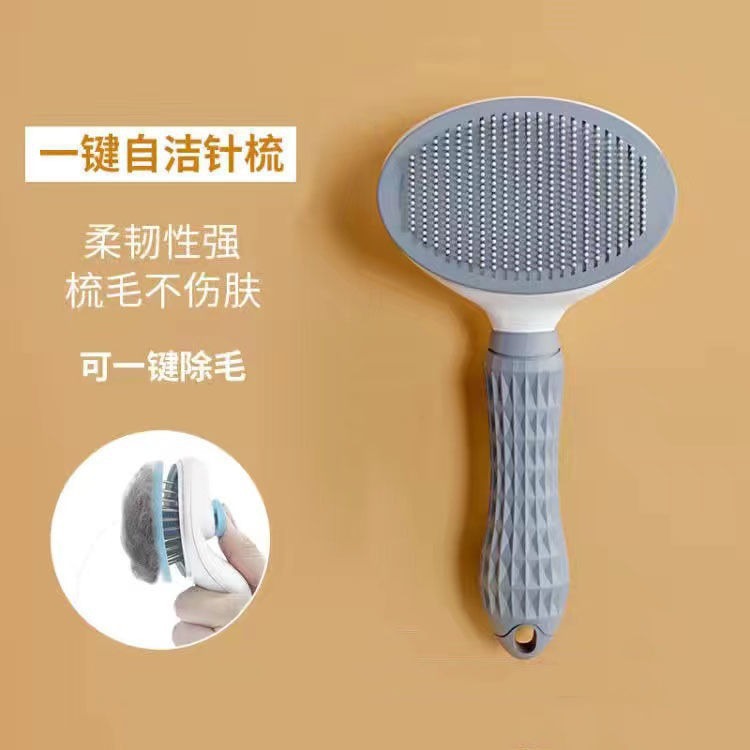 Peine de aguja fina - gris (tarjeta de papel)