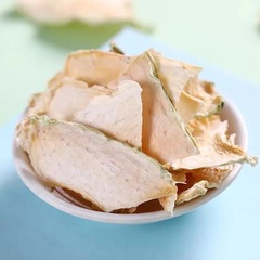 乾燥冬瓜、天日干し冬瓜スライス、農園産お茶、スープ、炒め物、乾燥冬瓜茶の材料