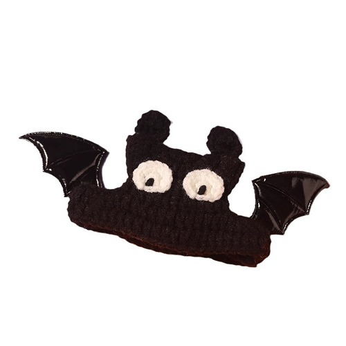 Cat clothes Halloween bib pet collar funny bib hand-woven puppet gold gradient cat accessories