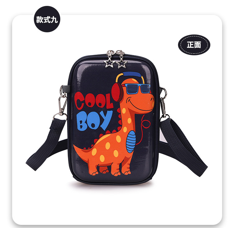 Wholesale of new children's backpacks, cartoon bags, dinosaur backpacks, multi-purpose children's single-shoulder tutorial bags and kindergarten school bags undefined