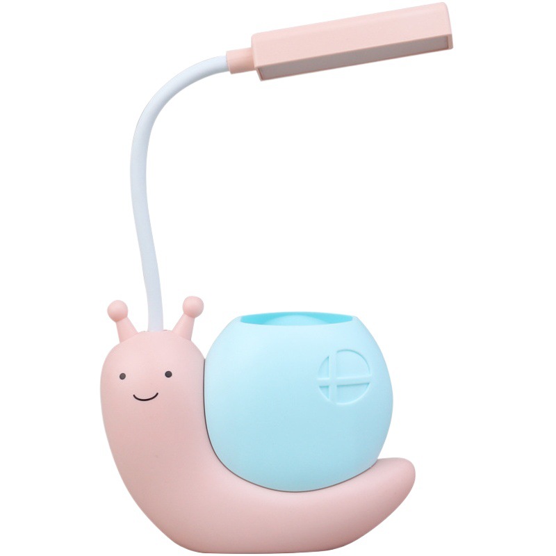 Lámpara de mesa LED para niños, protección ocular, recargable, luz cálida, ideal como regalo