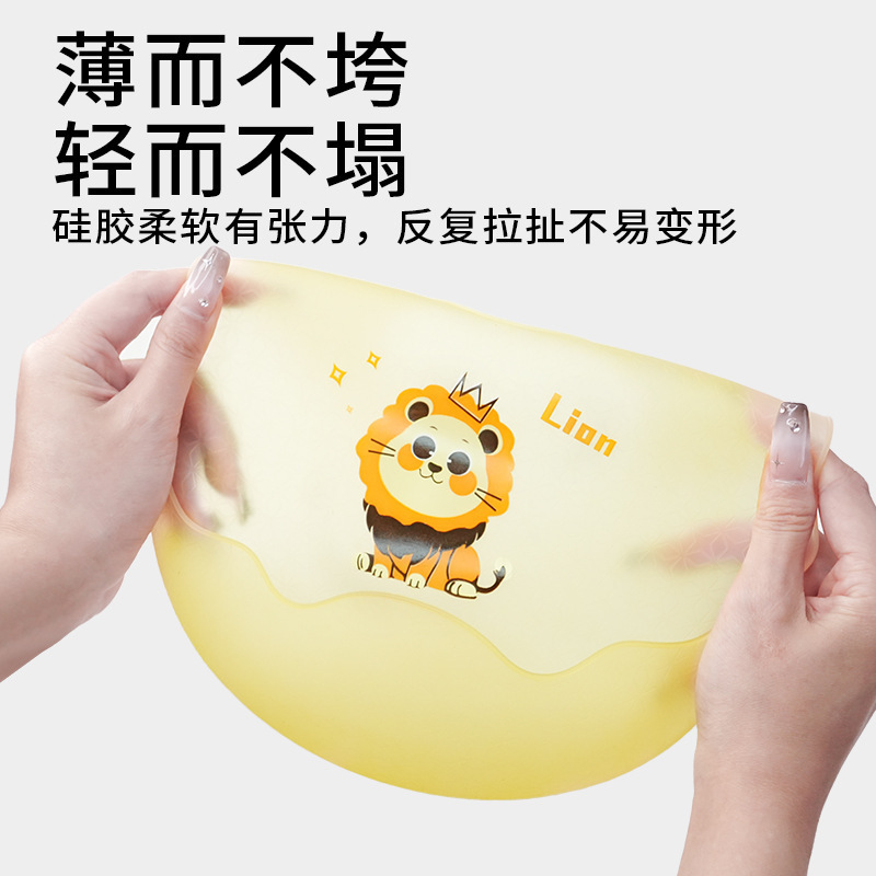 宝宝吃饭超薄硅胶围兜儿童饭兜婴儿柔软轻薄防水围嘴口水兜口水巾|undefined