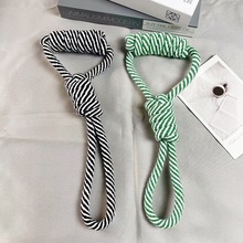 厂家直销宠物狗狗玩具磨牙咬绳手提糖果拉绳狗狗绳结玩具咬不烂