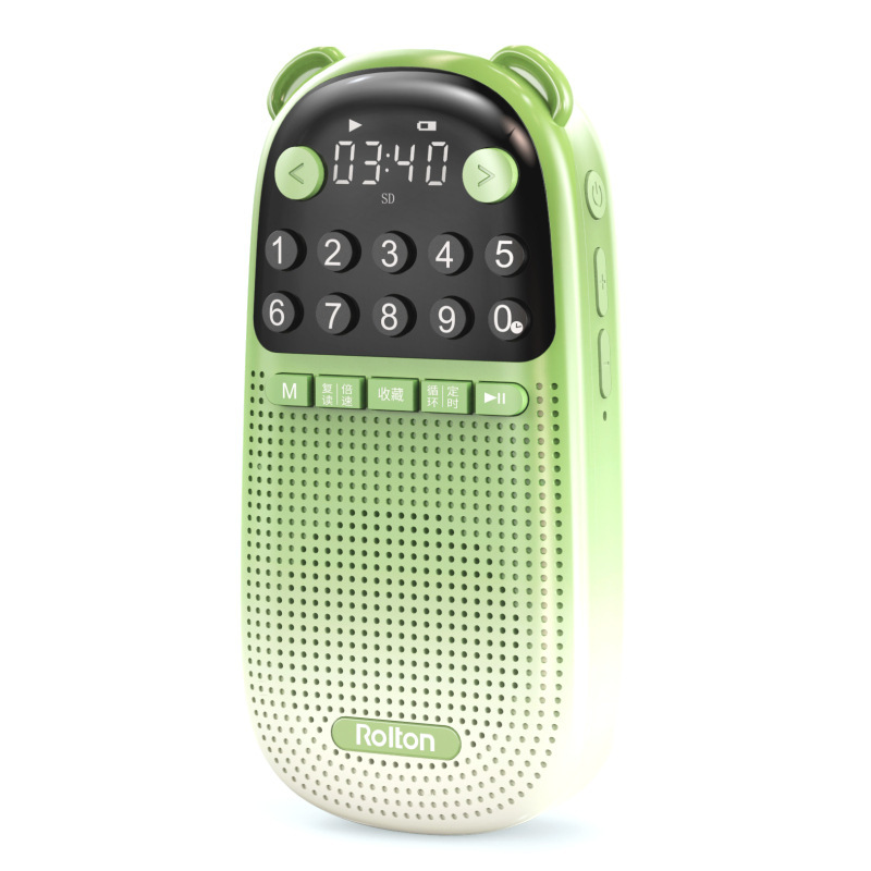 ロールトン楽廷e 300 bluetoothスピーカーカードプレーヤー児童早教機小学校英語聴力機2024|undefined