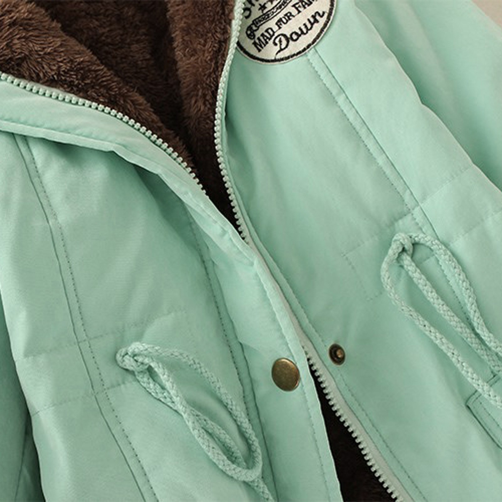 Chaqueta de invierno de gran tamaño para mujer – abrigo cálido y elegante de temporada