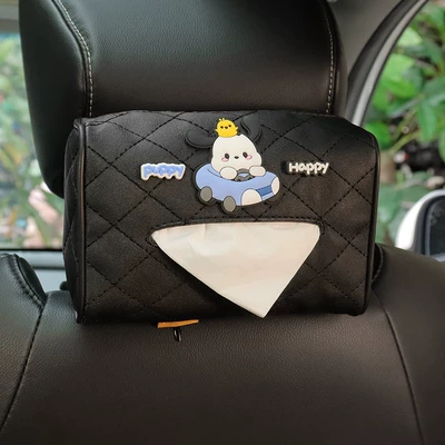 Car tissue box/set — box tissue box wholesale - black-driving-dog